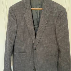John Varvatos gray label mens size 52 blazer